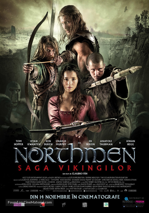 Northmen: A Viking Saga - Romanian Movie Poster