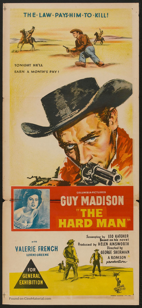The Hard Man - Australian Movie Poster