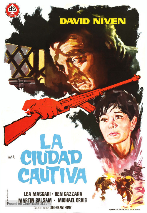 Citt&agrave; prigioniera, La - Spanish Movie Poster