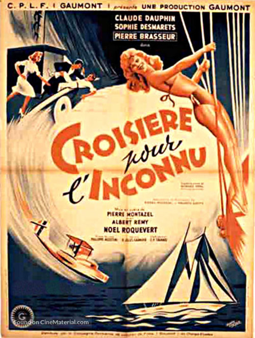 Croisi&eacute;re pour l&#039;inconnu - French Movie Poster