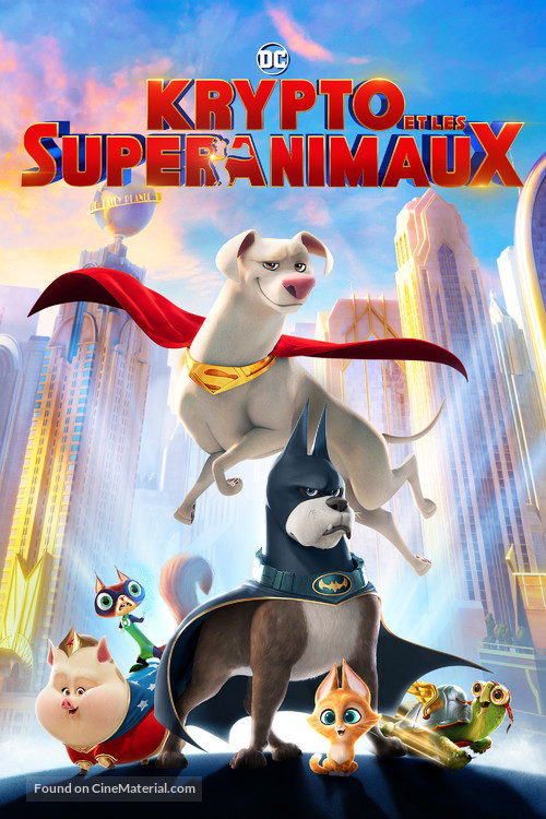 DC League of Super-Pets - French Movie Cover