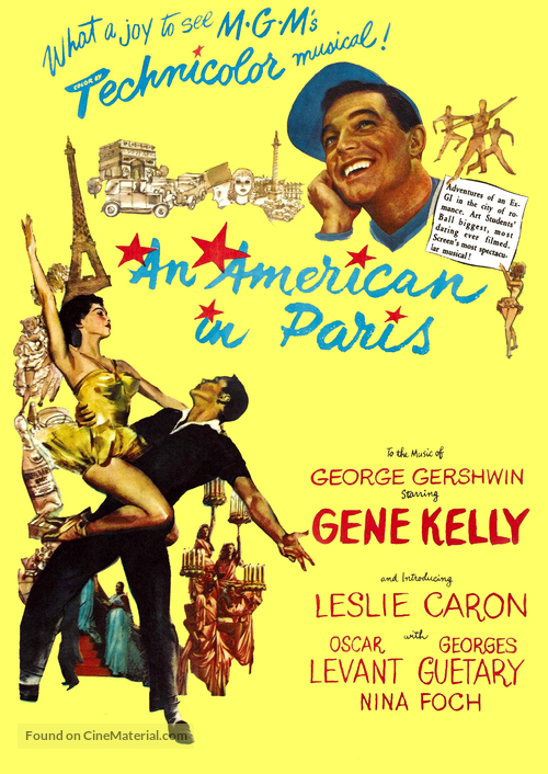 An American in Paris - DVD movie cover