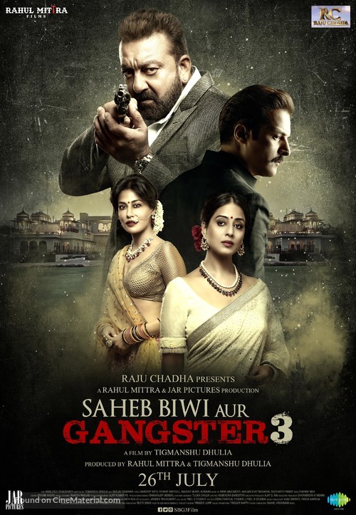 Saheb Biwi Aur Gangster 3 - Indian Movie Poster