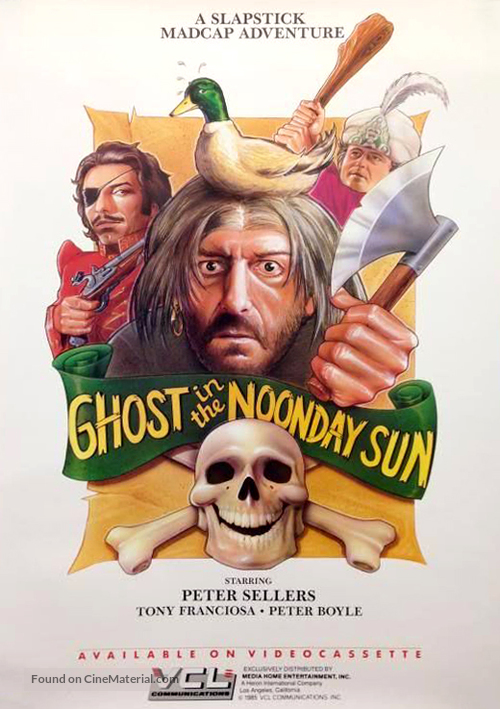 Ghost in the Noonday Sun - Video release movie poster