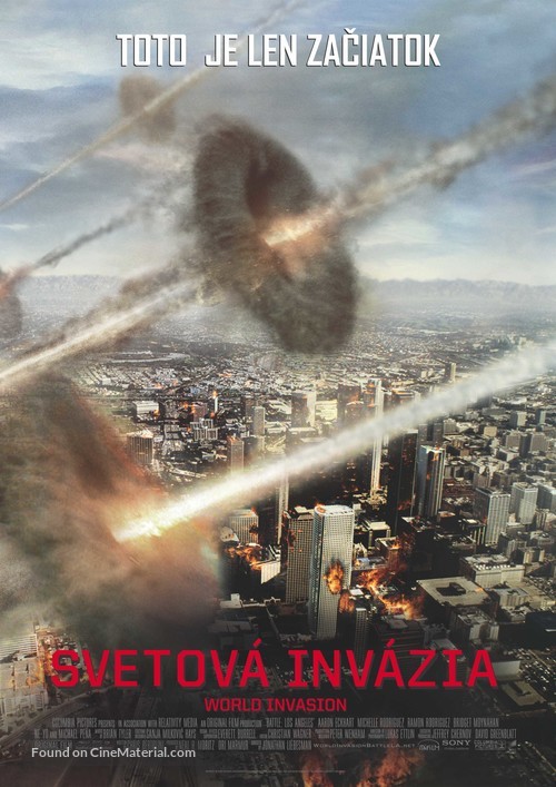 Battle: Los Angeles - Slovak Movie Poster