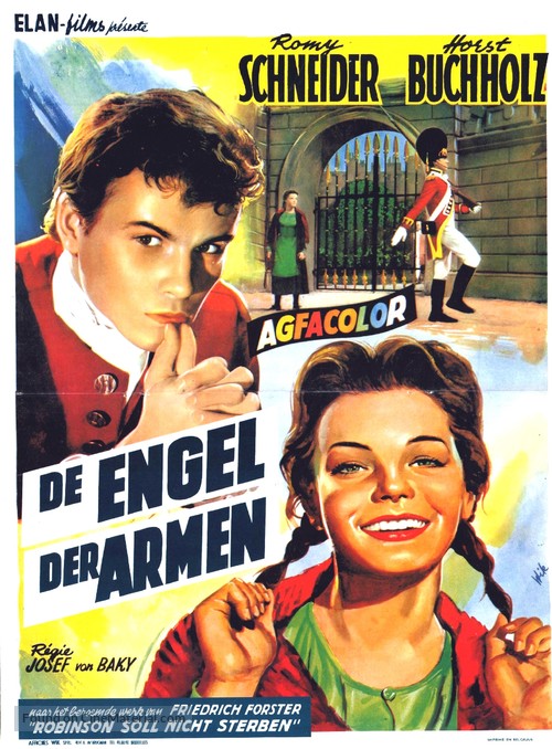 Robinson soll nicht sterben - Belgian Movie Poster