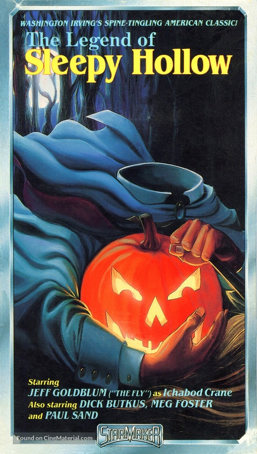 The Legend of Sleepy Hollow - VHS movie cover