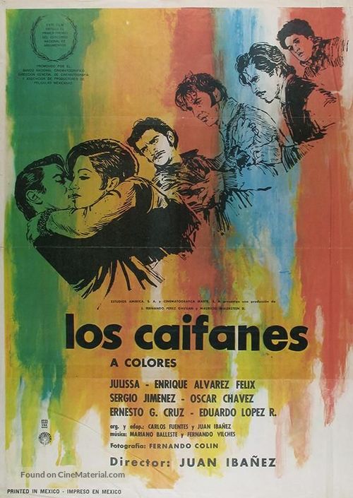 Los caifanes - Mexican Movie Poster