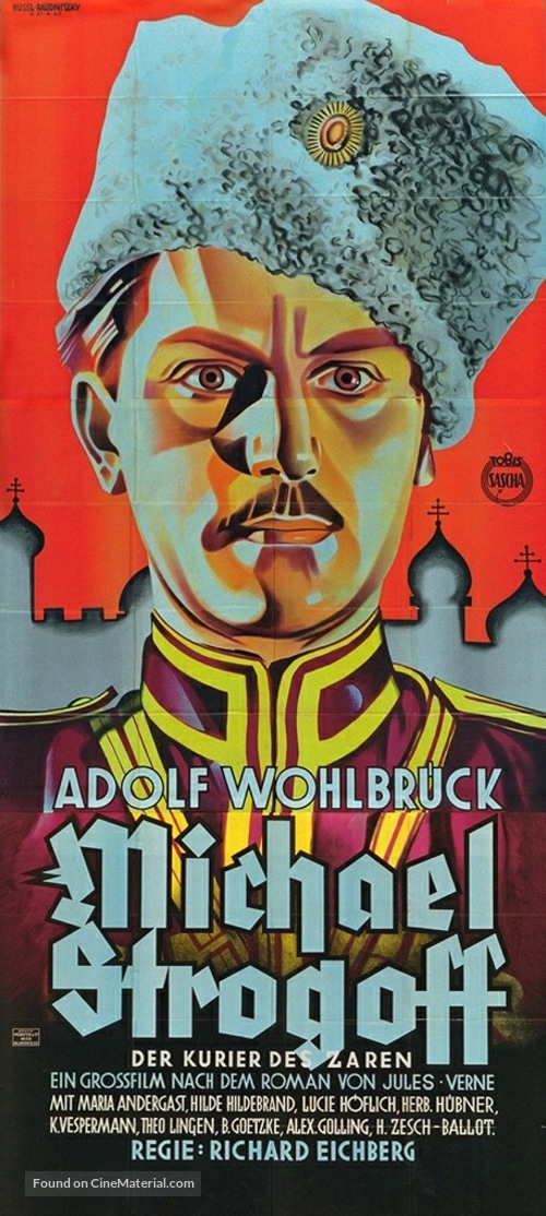 Michel Strogoff - German Movie Poster