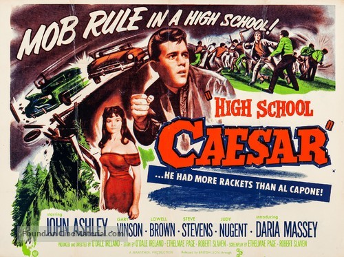 High School Caesar - British Movie Poster