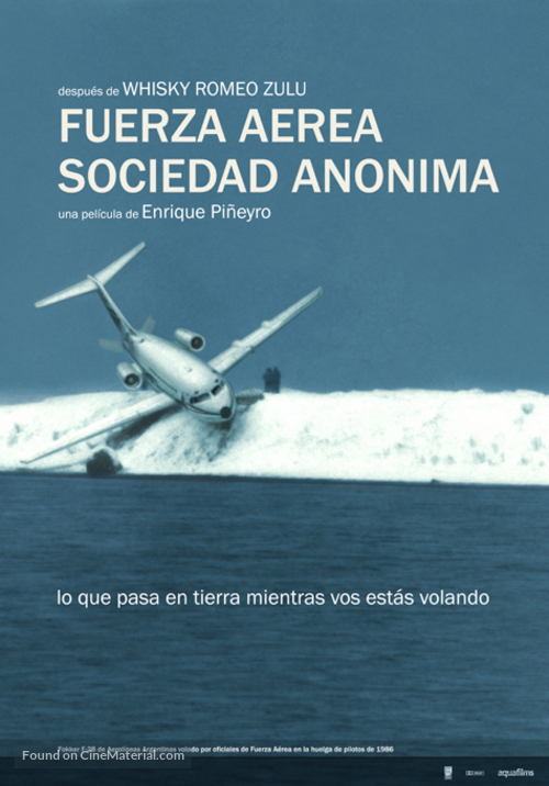 Fuerza a&egrave;rea sociedad an&oacute;nima - Argentinian poster