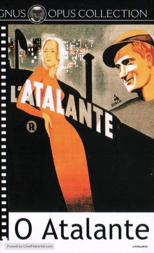 L&#039;Atalante - Brazilian DVD movie cover