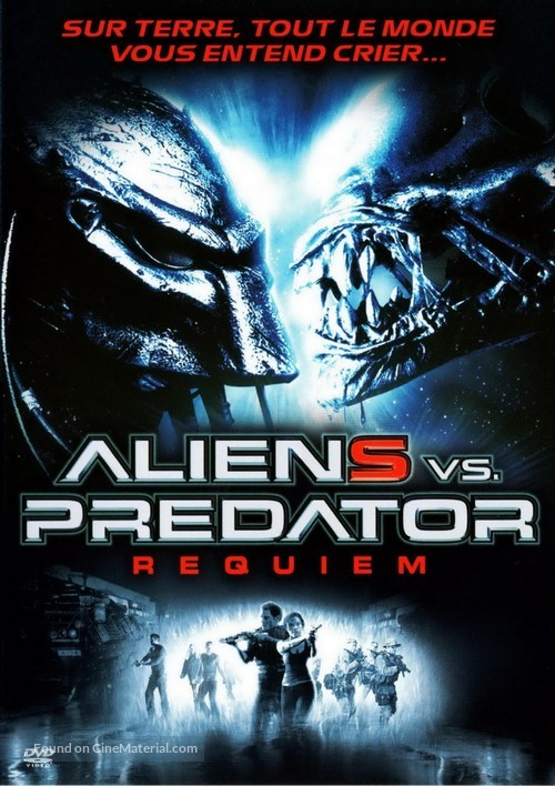AVPR: Aliens vs Predator - Requiem - French DVD movie cover