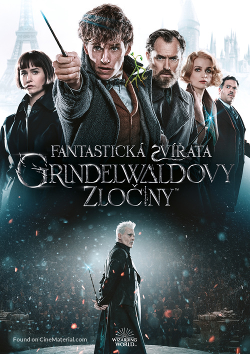 Fantastic Beasts: The Crimes of Grindelwald - Czech DVD movie cover