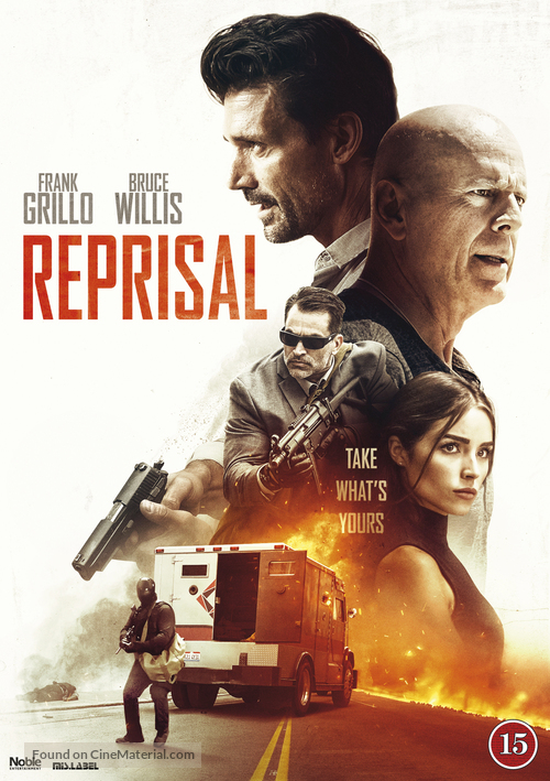 Reprisal - Danish DVD movie cover
