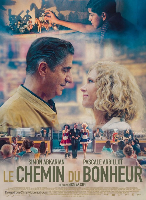 Le chemin du bonheur - Belgian Movie Poster