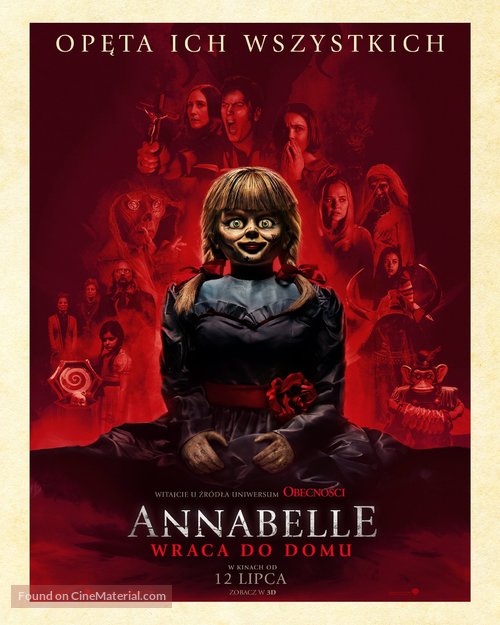 Annabelle Comes Home - Polish Movie Poster