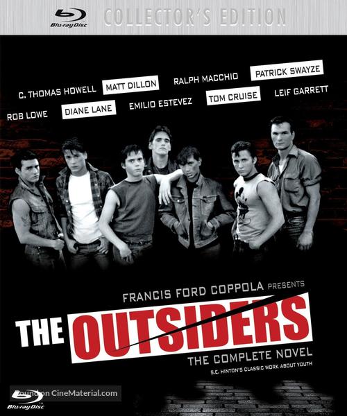 The Outsiders - British Blu-Ray movie cover