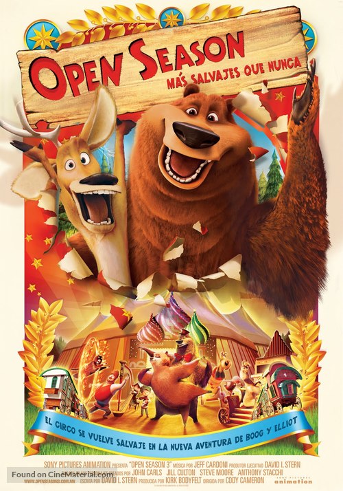 Open Season 3 - Mexican Movie Poster