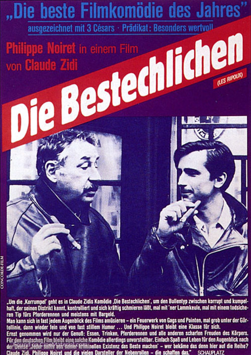 Les ripoux - German Movie Poster