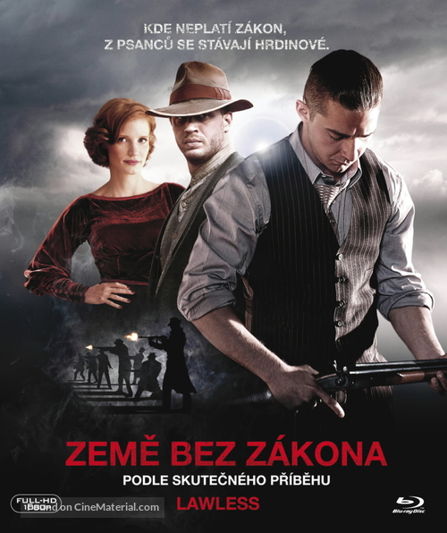 Lawless - Czech Blu-Ray movie cover