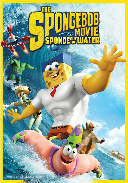 The SpongeBob Movie: Sponge Out of Water - DVD movie cover