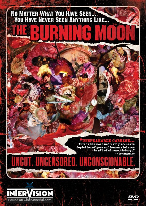 The Burning Moon - DVD movie cover