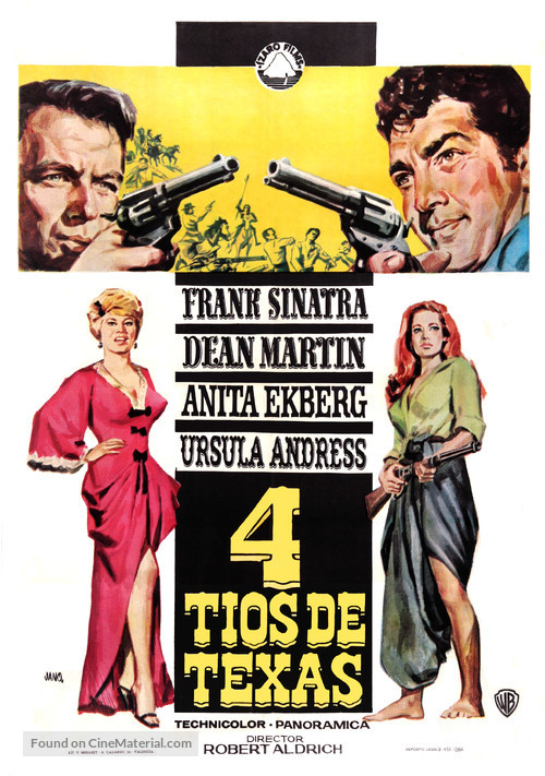 4 for Texas - Spanish Movie Poster
