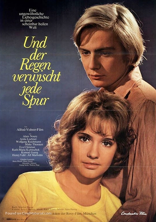 Und der Regen verwischt jede Spur - German Movie Poster