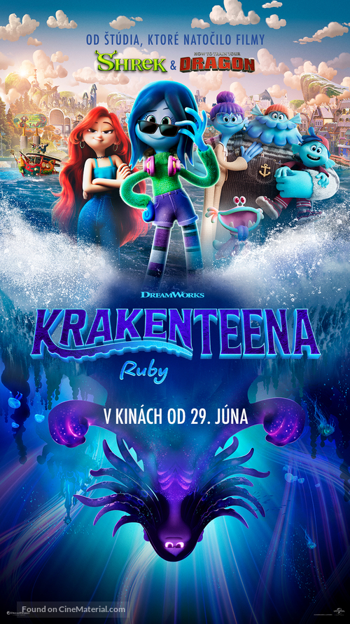 Ruby Gillman, Teenage Kraken - Slovak Movie Poster