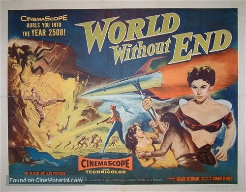 World Without End - British Movie Poster