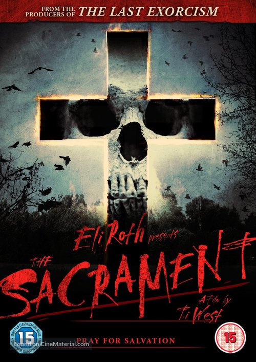 The Sacrament - British DVD movie cover