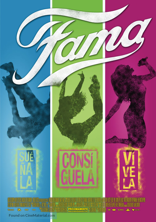 Fame - Mexican Movie Poster