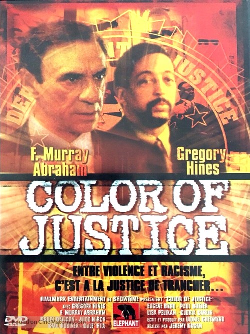 Color of Justice - French DVD movie cover