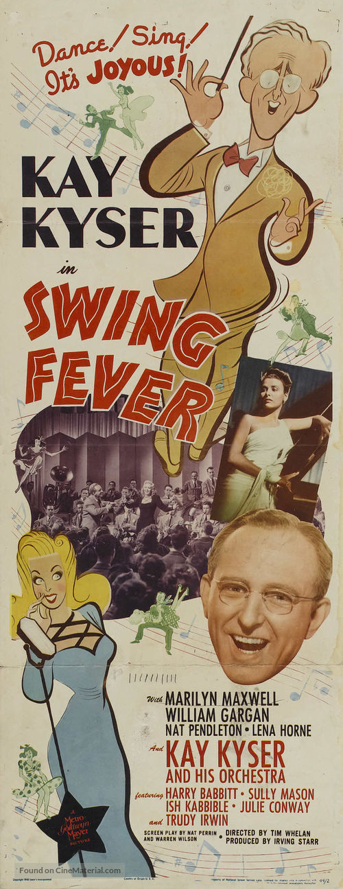Swing Fever - Movie Poster