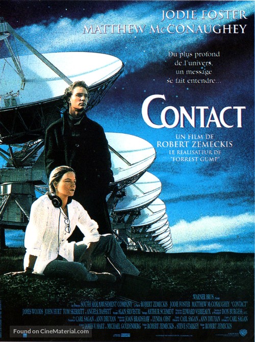 Contact - French Movie Poster