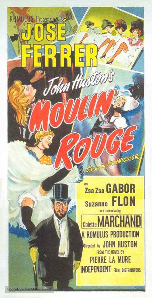 Moulin Rouge - British Movie Poster