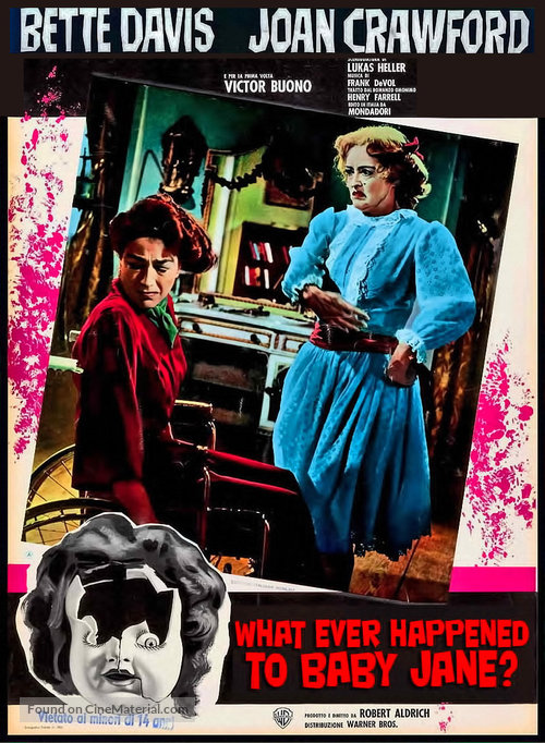 What Ever Happened to Baby Jane? - Italian Movie Poster