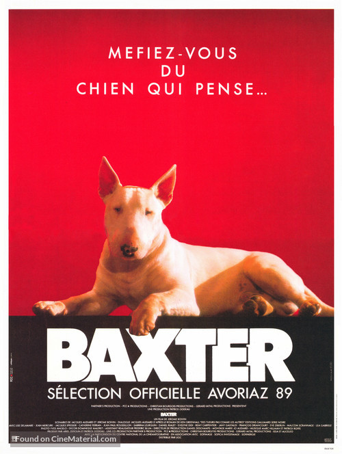 Baxter - French Movie Poster