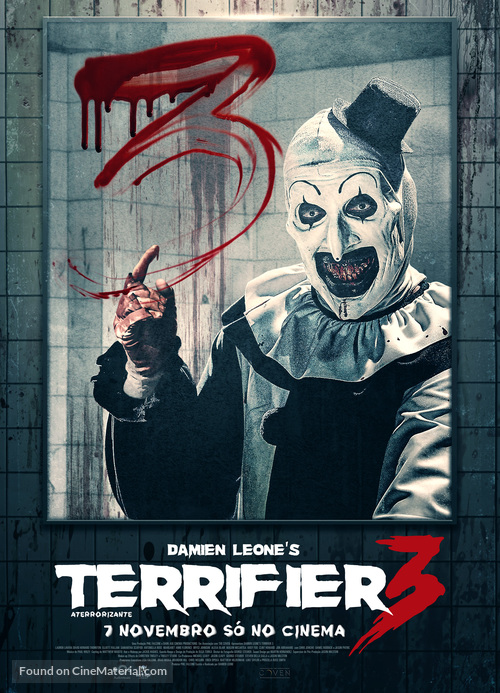 Terrifier 3 - Portuguese Movie Poster