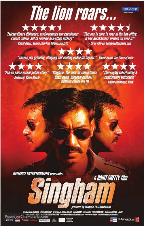 Singham - Indian Movie Poster