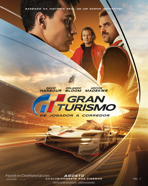 Gran Turismo - Brazilian Movie Poster