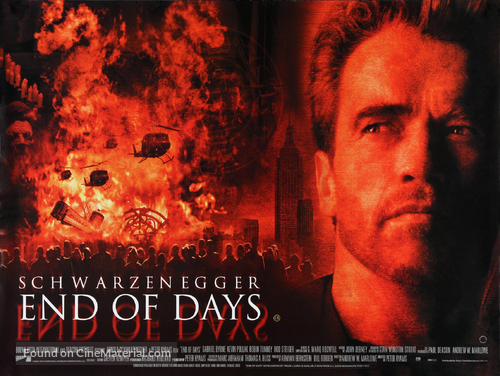 End Of Days - British Movie Poster