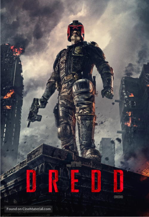 Dredd - Argentinian DVD movie cover