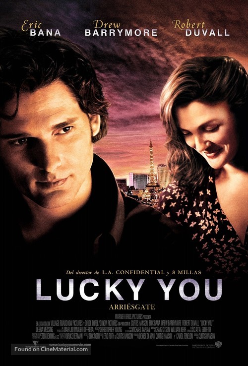 Lucky You - Spanish Movie Poster