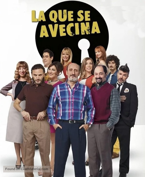 &quot;La que se avecina&quot; - Spanish Movie Poster