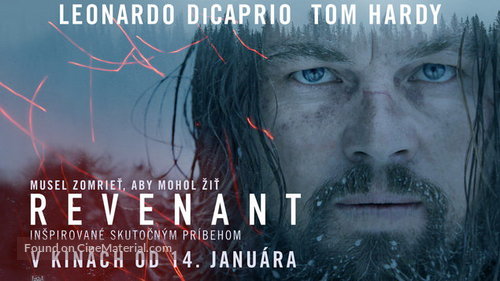 The Revenant - Slovak Movie Poster
