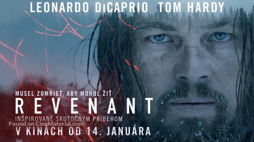 The Revenant - Slovak Movie Poster