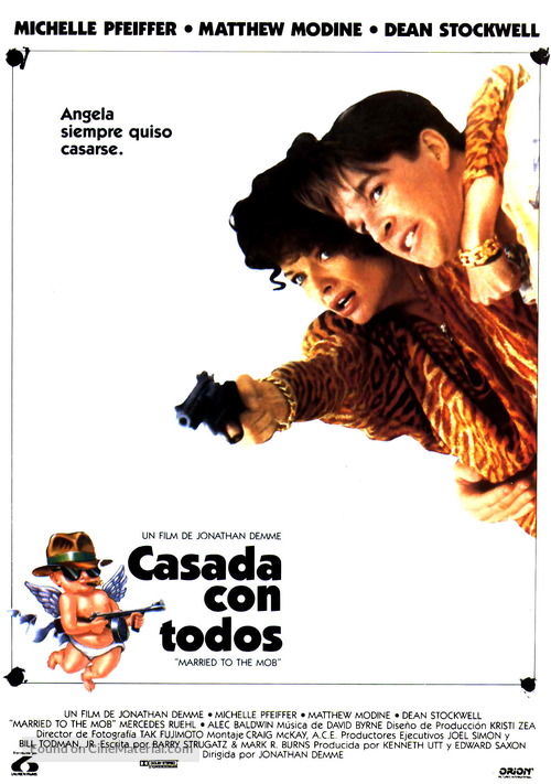 Married to the Mob - Spanish Movie Poster