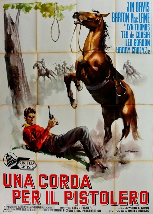 Noose for a Gunman - Italian Movie Poster